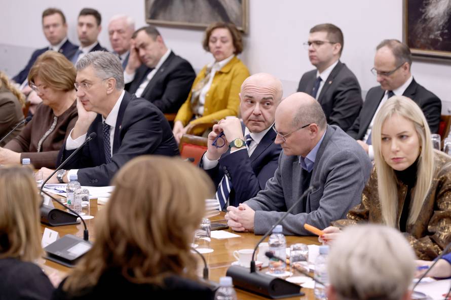 Zagreb: Plenković odborima predstavio Alena Ružića, kandidata za novog ministra rada, mirovinskog sustava, obitelji i socijalne politike