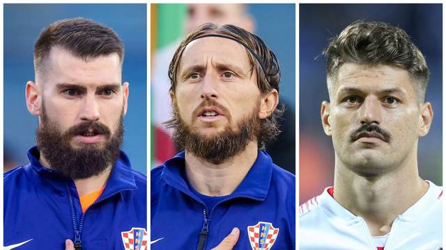 FOTO Brkati 'vatreni': Evo kako bi Modrić i društvo izgledali da su zarasli! Gvardiola smo ogolili