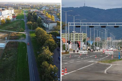 FOTO Dvije godine radova: Evo kako je nastala nova Sarajevska cesta. Danas se pu&scaron;ta u promet