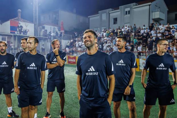 Split: Igrači Hajduka posjetili su Torciida kup