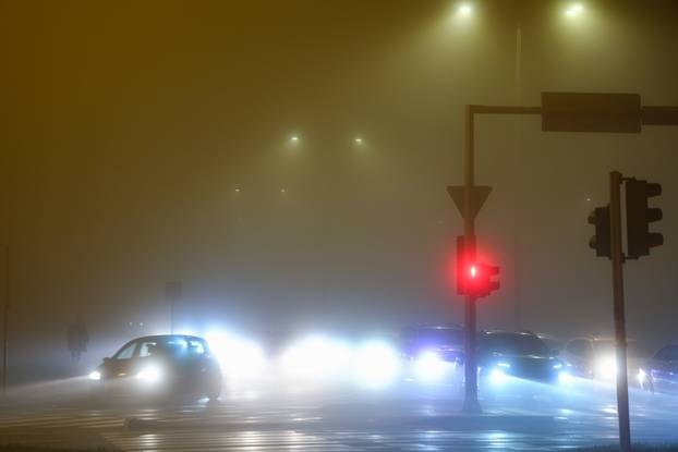 Gusta magla smanjila vidljivost u Zagrebu