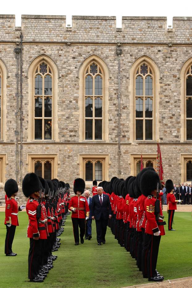 U.S. President Trump's state visit to Britain