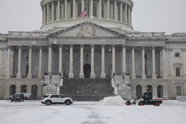 Winter storm in Washington