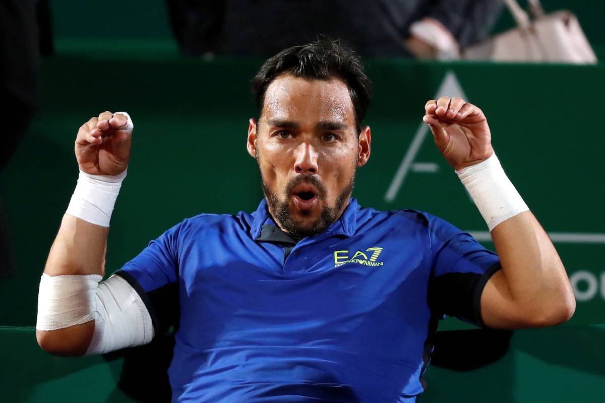 Nevjerojatno: Fognini zamalo Nadala ostavio s nulom u setu