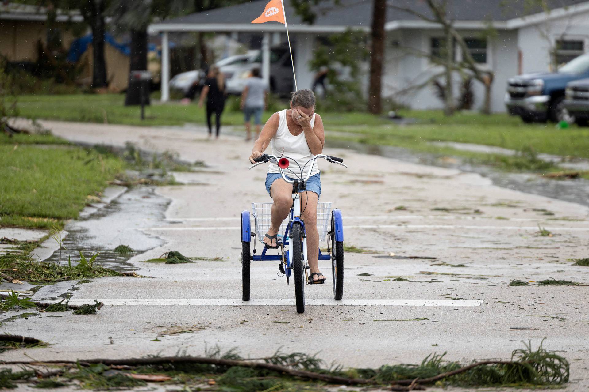 Hurricane Milton approaches Fort Myers, Florida