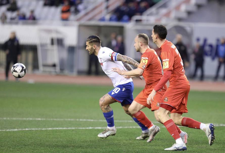 Split: Utakmica 22. kola SuperSport HNL-a između Hajduka i Gorice