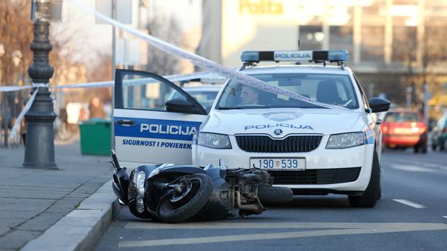 Uhvatili mladića: Pao s mopeda na policajca i teško ga ozlijedio