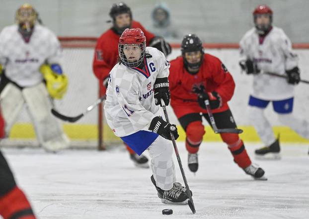 Zagreb: IIHF Svjetsko prvenstvo u hokeju za žene 3. divizija Grupa A, Hrvatska - Litva