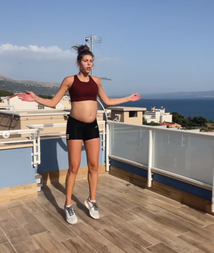 Blanka Vlašić otkrila da trenira i u trudnoći: 'Sada mi se vratila energija, vježbam svaki dan'