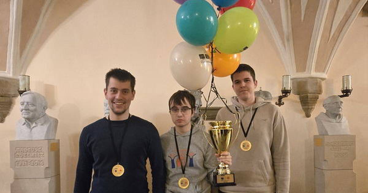 Success in Poland: Croatian students won a gold medal at the European ICPC competition