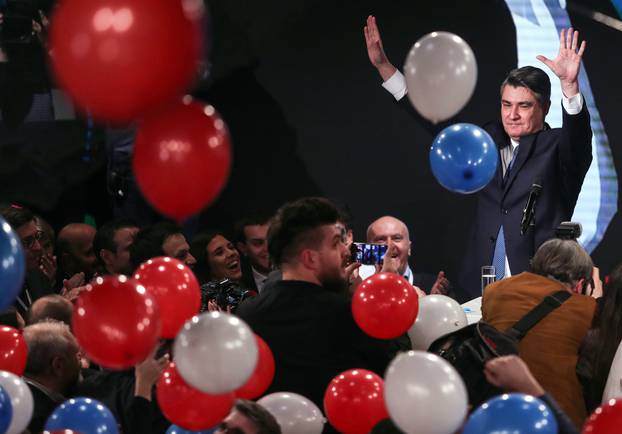 Zagreb: Zoran Milanović obratio se nakon objave prvih neslužnenih rezultata