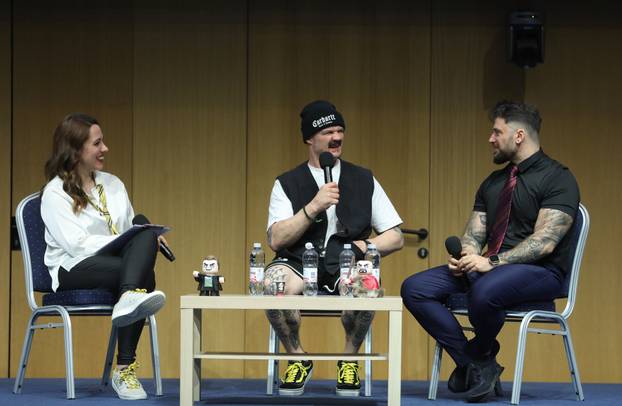 Zagreb: Glumci Josh Herdman i Stainslav Yanevski posjetili Sferacon