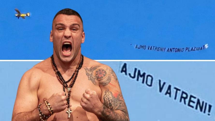 Iznenađenje na nizozemskom nebu: Plazibat unajmio avion s porukom podrške za 'vatrene'