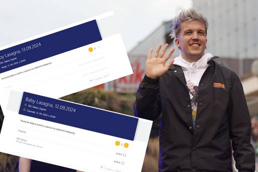 'Najbrže u povijesti Šalate!' Evo koliko je trebalo Baby Lasagni da rasproda sva tri koncerta