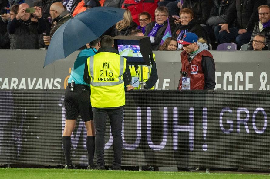 Soccer 2. Bundesliga / VfL Osnabrueck - DSC Arminia Bielefeld 0: 1.