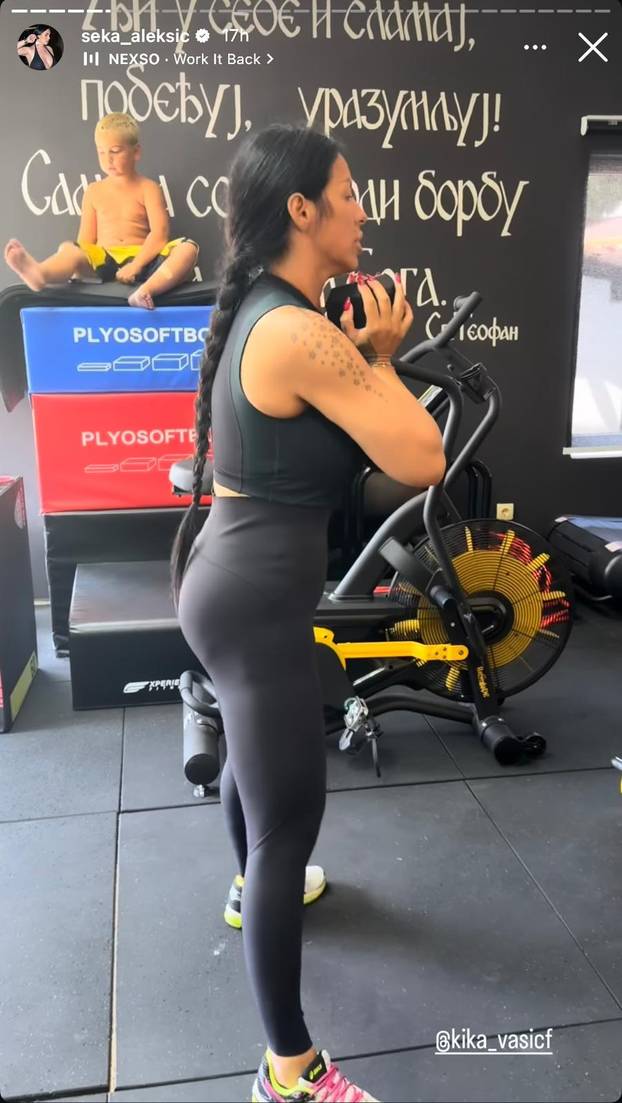 FOTO Seka Aleksić izgubila je 14 kilograma, evo kako trenira...