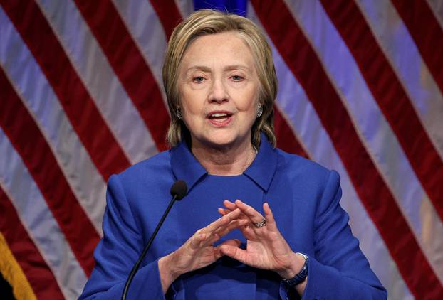 Hillary Clinton speaks to the Childrenâs Defense Fund in Washington