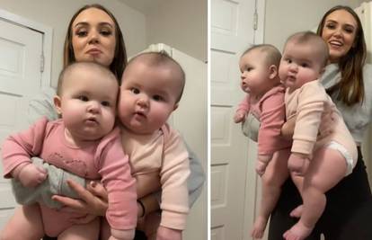 Mama pokazala ogromne bebe blizanke pa šokirala javnost: 'Ma to su osmogodišnjakinje...'