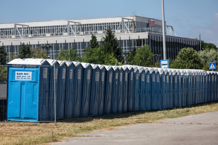 Zagreb: Obilazak Hipodroma uoči koncerta Marka Perkovića Thopsona