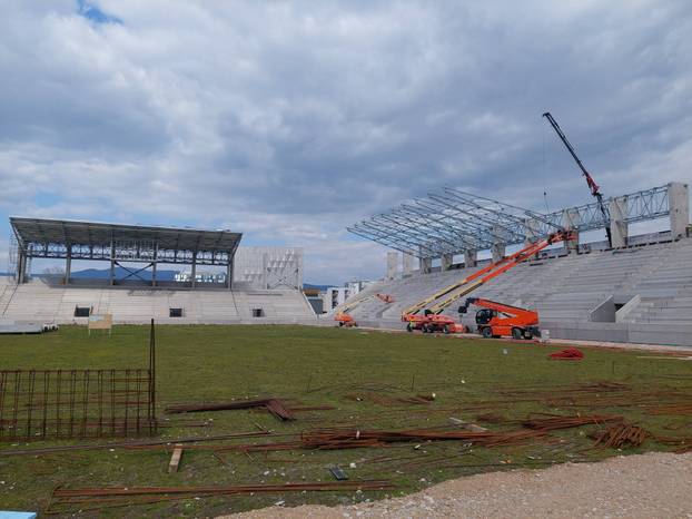 Evo kako napreduju radovi na stadionu u Kranjčevićevoj