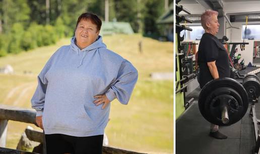 FOTO Dragica (64) je u '&Zcaron;ivot na vagi' u&scaron;la sa 123 kg, a danas di&zcaron;e utege od 123 kilograma