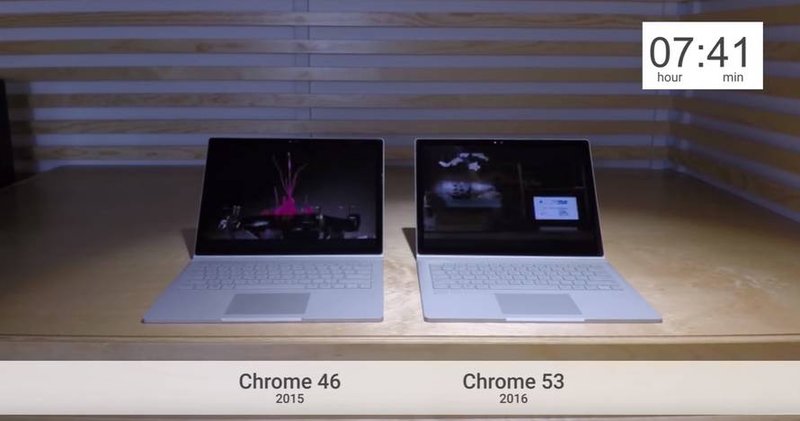 U ratu browsera Chrome tvrdi da troše puno manje baterije