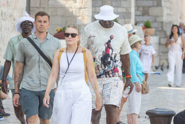 Dubrovnik: Michael Jordan u šetnji gradom