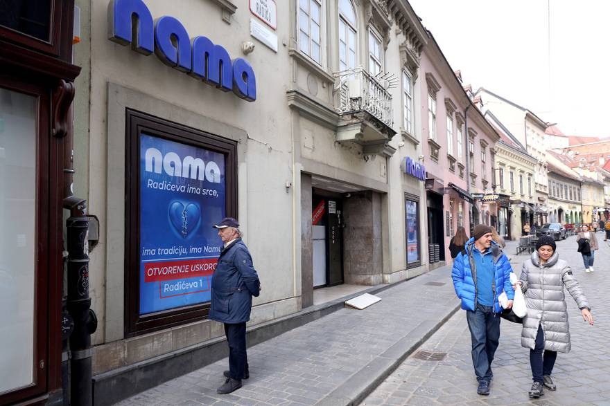 Zagreb: Ponovno se otvara NAMA u Radi&cacute;evoj