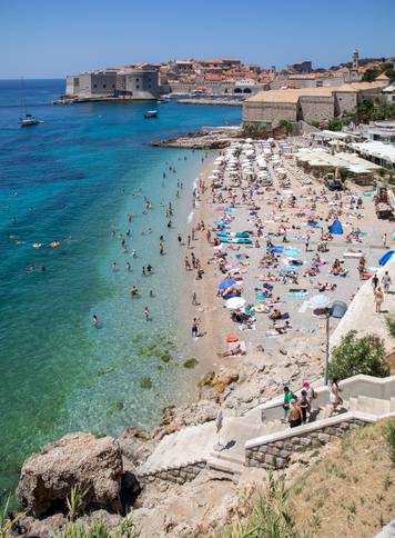 Dubrovnik: Vru&cacute; ljetni dan u gradu