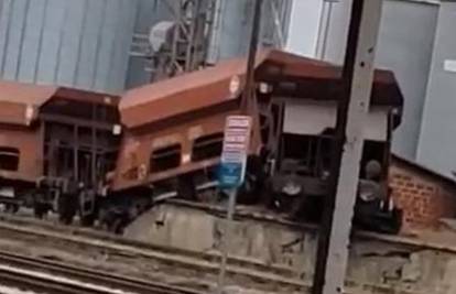 VIDEO Nesreća u Čakovcu: Dva vagona iskočila su iz pruge