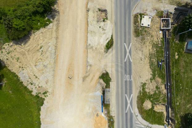 Zagreb: Radovi u Sarajevskoj snimljeni iz zraka