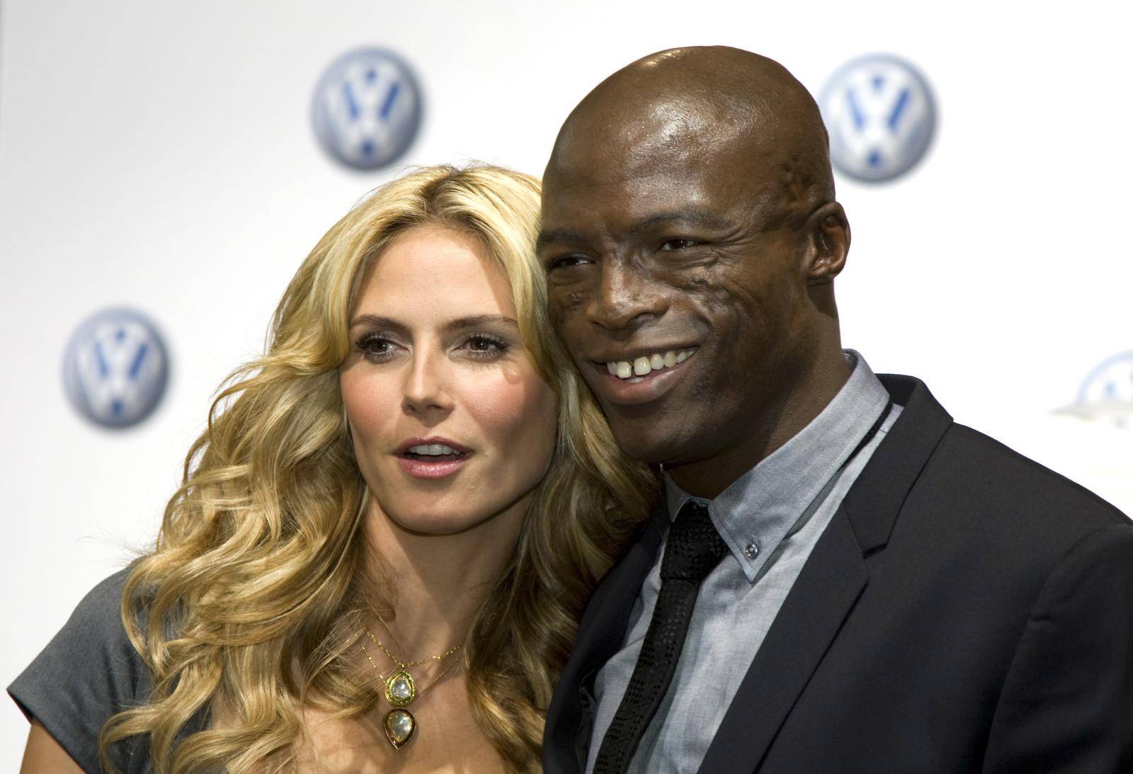 Heidi Klum and Seal in Berlin