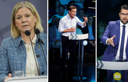 Izbori u Švedskoj: Tri glavna kandidata u tijesnoj borbi