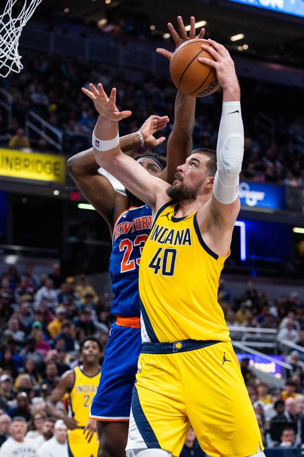 NBA: New York Knicks at Indiana Pacers