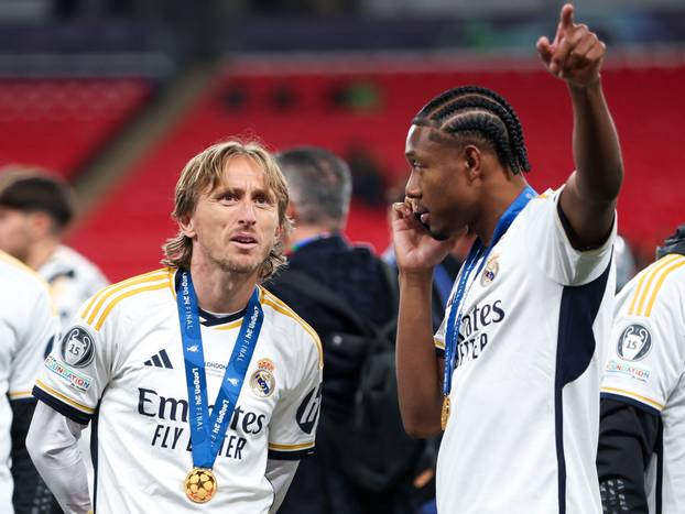 London: Slavlje Real Madrida nakon pobjede u finalu Lige prvaka