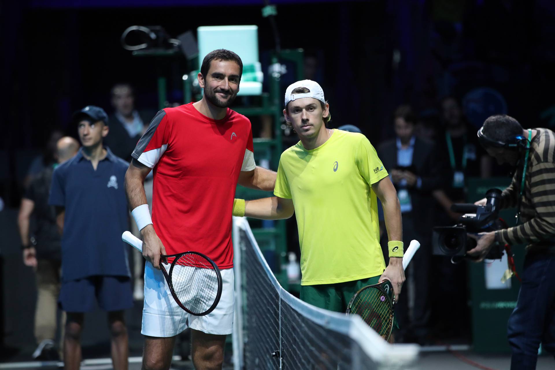 Malaga: Davis Cup, polufinale, Alex de Minaur - Marin Čilić