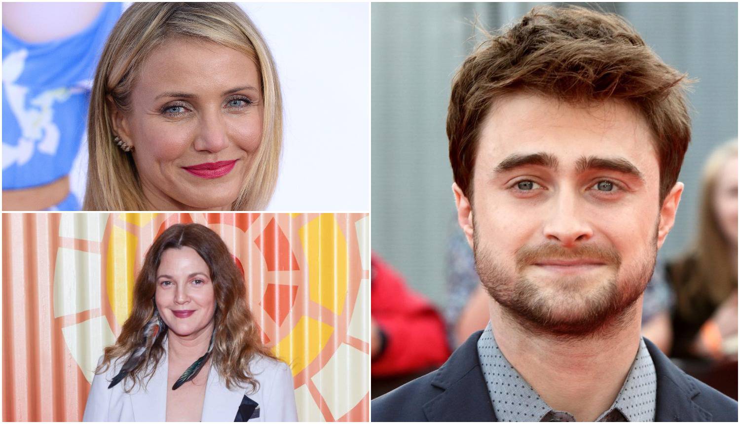 Daniel Radcliffe: Cameron Diaz i Drew Barrymore su mi visoko na listi slavnih simpatija