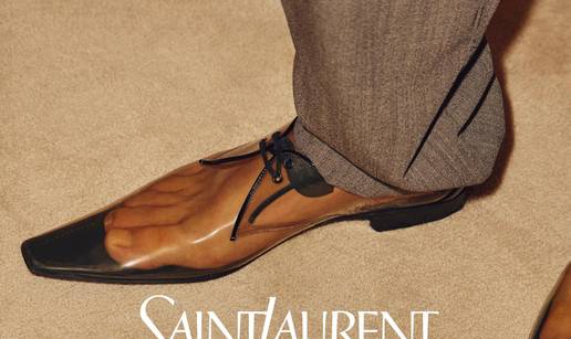 Novi modni hit: Saint Laurent mu&scaron;karcima obuo prozirne cipele. Biste li ih nosili?