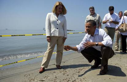 Došao vidjeti katastrofu: Obama je proučavao mrlju