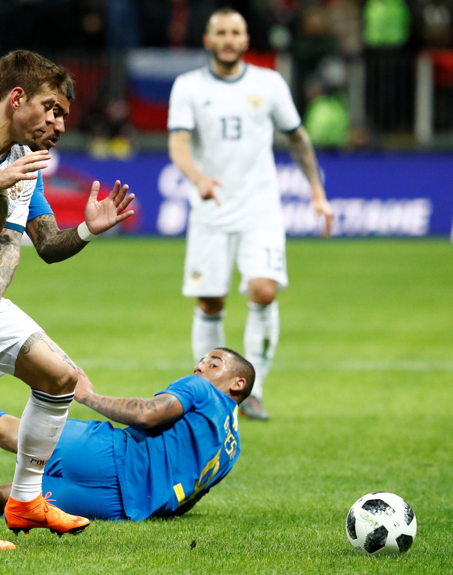 International Friendly - Russia vs Brazil