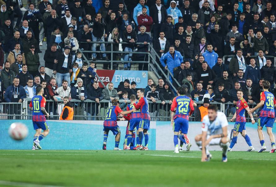 Susret Rijeke i Hajduka u četvrtfinalu Hrvatskog nogometnog kupa