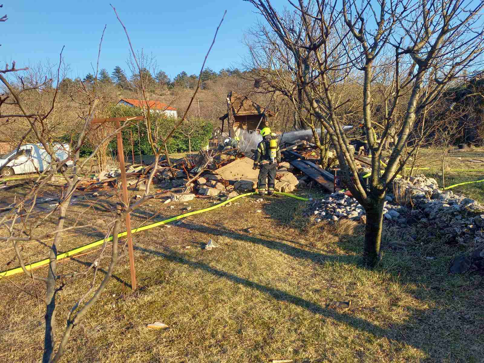 U Podhumu nakon požara kuće došlo je do snažne eksplozije