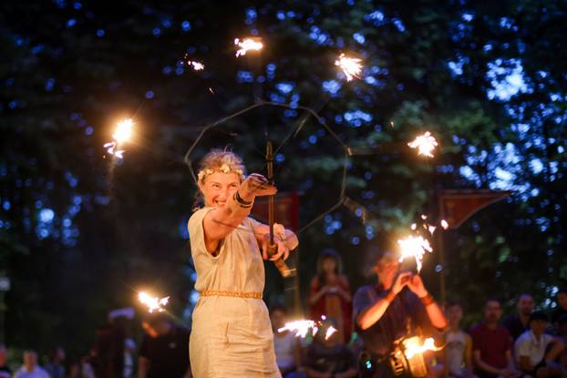 Donja Stubica: Borbe vatrom na Tahijevom viteškom turniru