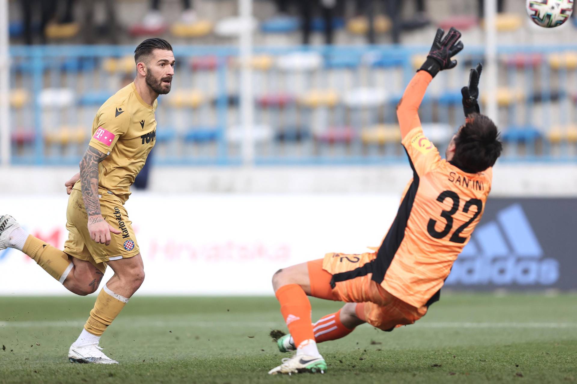 Zagreb: Lokomotiva protiv Hajduka u 19. kolu Prve HNL