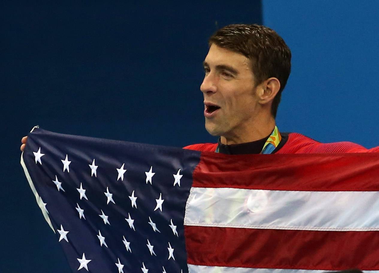 Swimming - Men's 4 x 100m Medley Relay Victory Ceremony