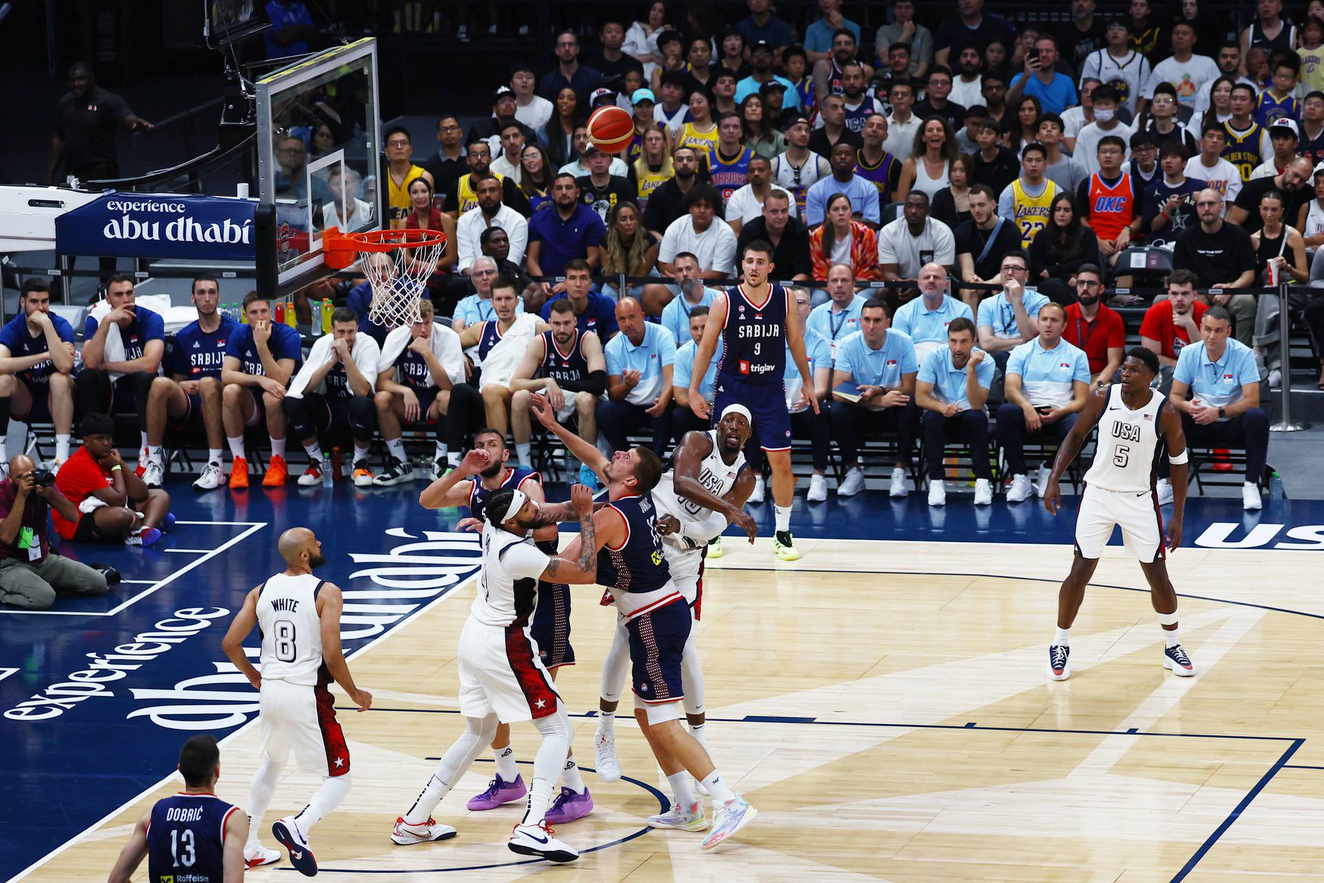 USA Basketball Showcase - United States v Serbia