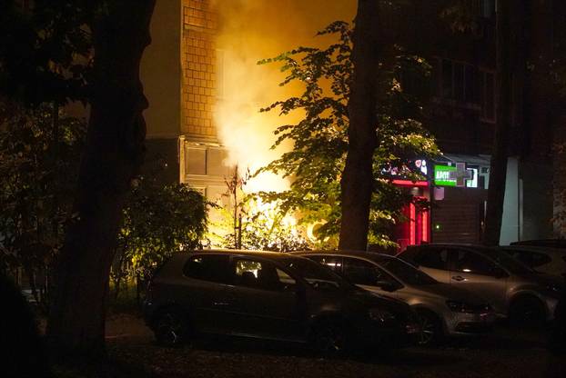 Policija i vojska suzavcima rastjerala okupljene prosvjednike u Novom Beogradu