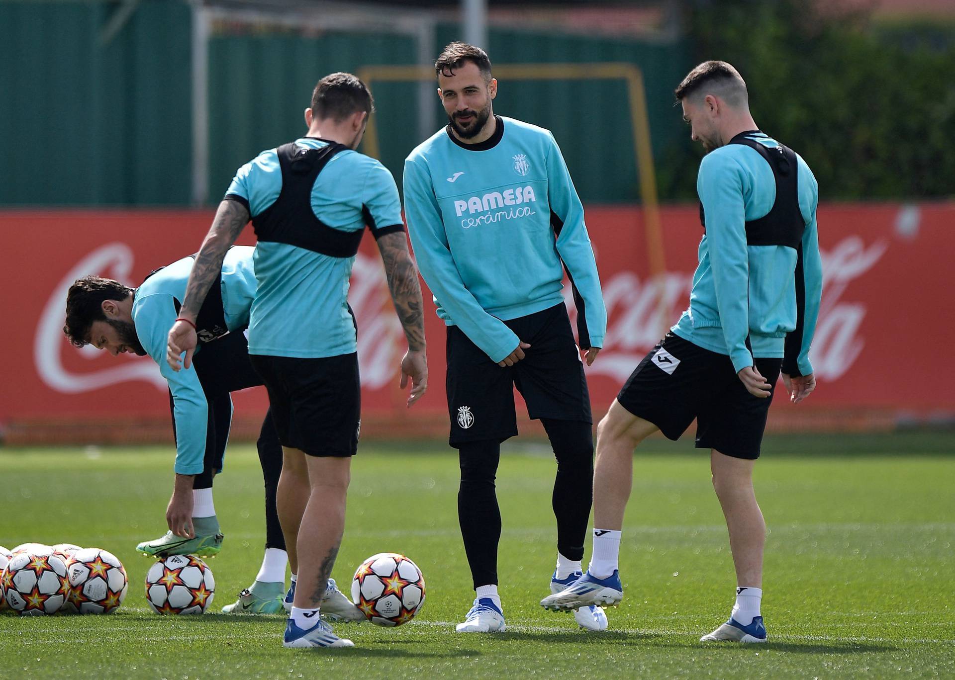 Champions League - Villarreal Press Conference and Training