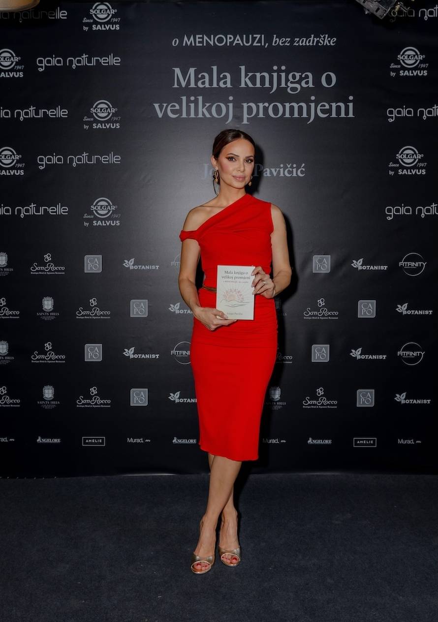 Josipa Pavičić predstavila je 'Malu knjigu o velikoj promjeni - o menopauzi bez zadrške'