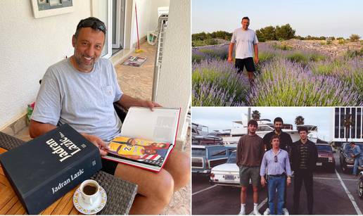 Vlade Divac došao na Hvar kod fotografa Lazića: Bivši košarkaš uživao je u poljima lavande...